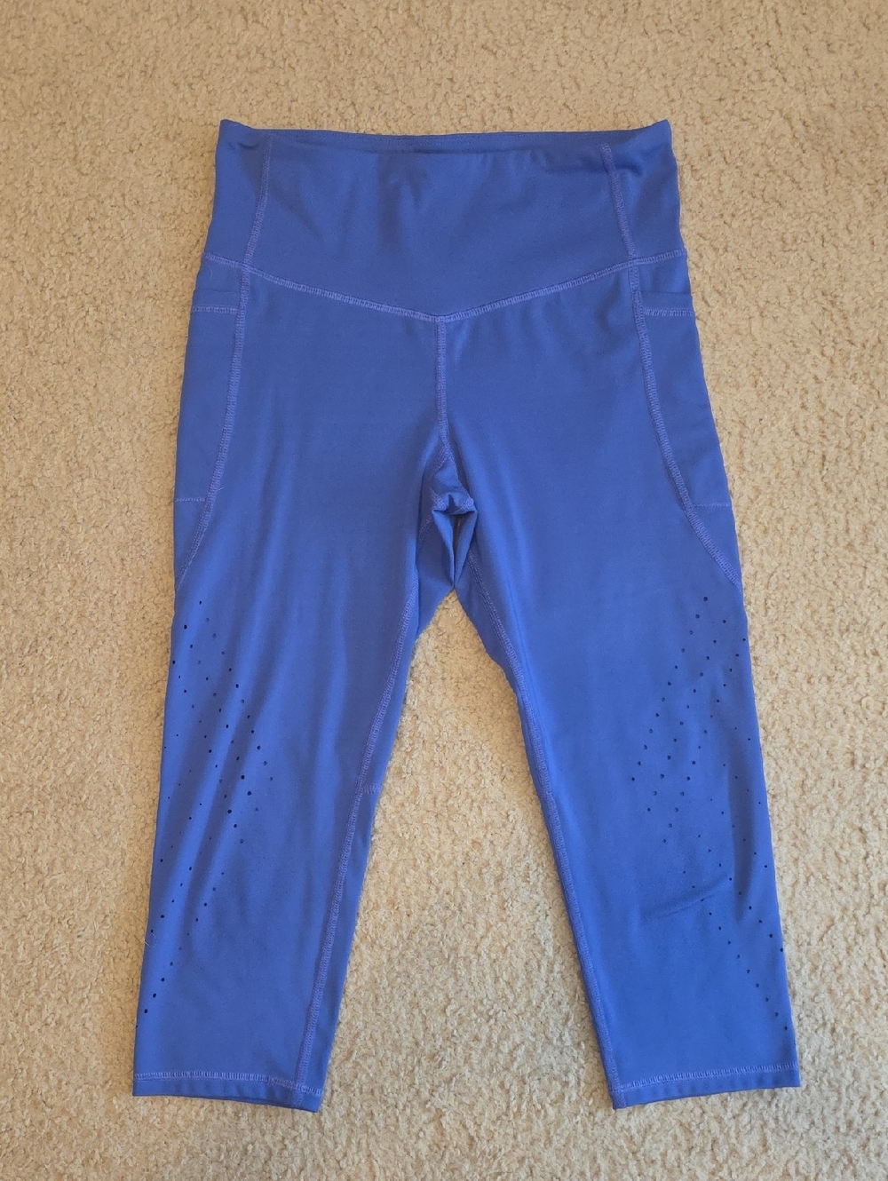 Champion Blue Athletic Capri Leggings